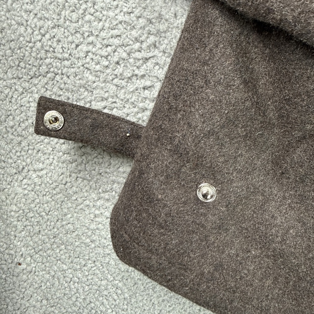 Pierre Cardin Coat Mens L Full Zip Wool Blend Lined Zip Pocket Preppy Career - Picture 10 of 14